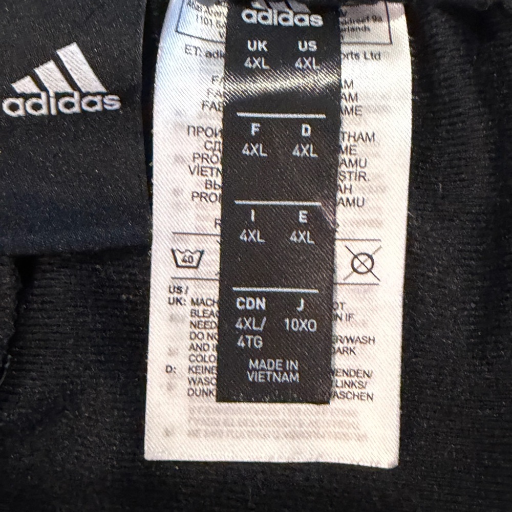 Adidas Black Performance Pants